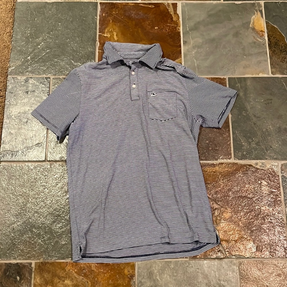 Nice vineyard vines striped polo size small